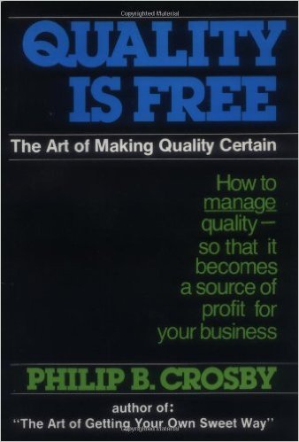 Crosby, Philip B. Quality Is Free. New York: McGraw Hill, 1979