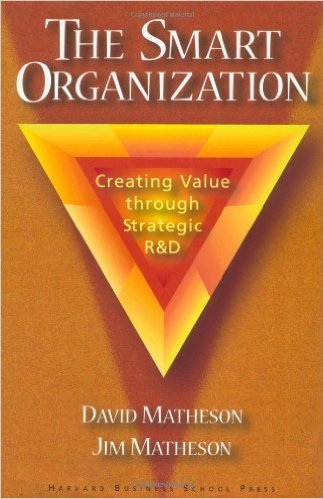 Matheson, David & Jim. The Smart Organization: Creating Value through Strategic R&D. Boston, MA: Harvard Business School Press, 1998