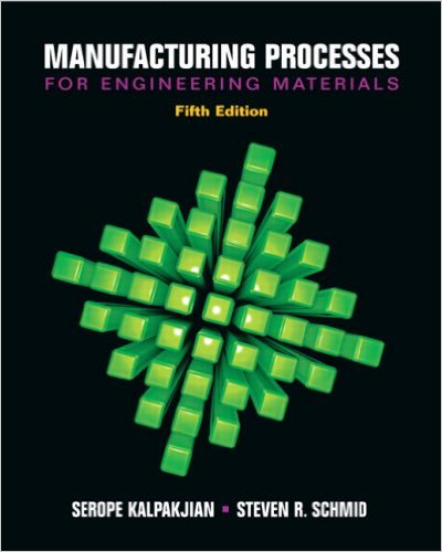 Kalpakjian, Serope. 1991. Manufacturing Processes for Engineering Materials. 2nd ed. Reading, Massachusetts: Addison-Wesley Publishing Company